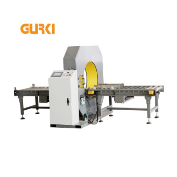 Automatic Horizontal Pallet Stretch Packing Board Orbital Wrapper Wrapping Machine Fully Auto Horizontal Wrapping Machine